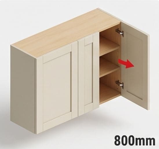 Tủ bếp trên 800